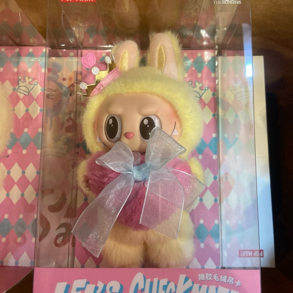 POP MART LABUBU The Monsters Let’s Checkmate Plush